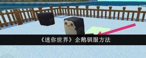 迷你世界企鹅怎么喂[图1]